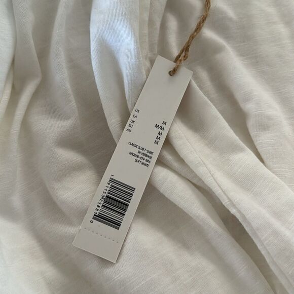 RAE DUNN White BRIDE Short Sleeve Graphic NWT - Picture 6 of 8